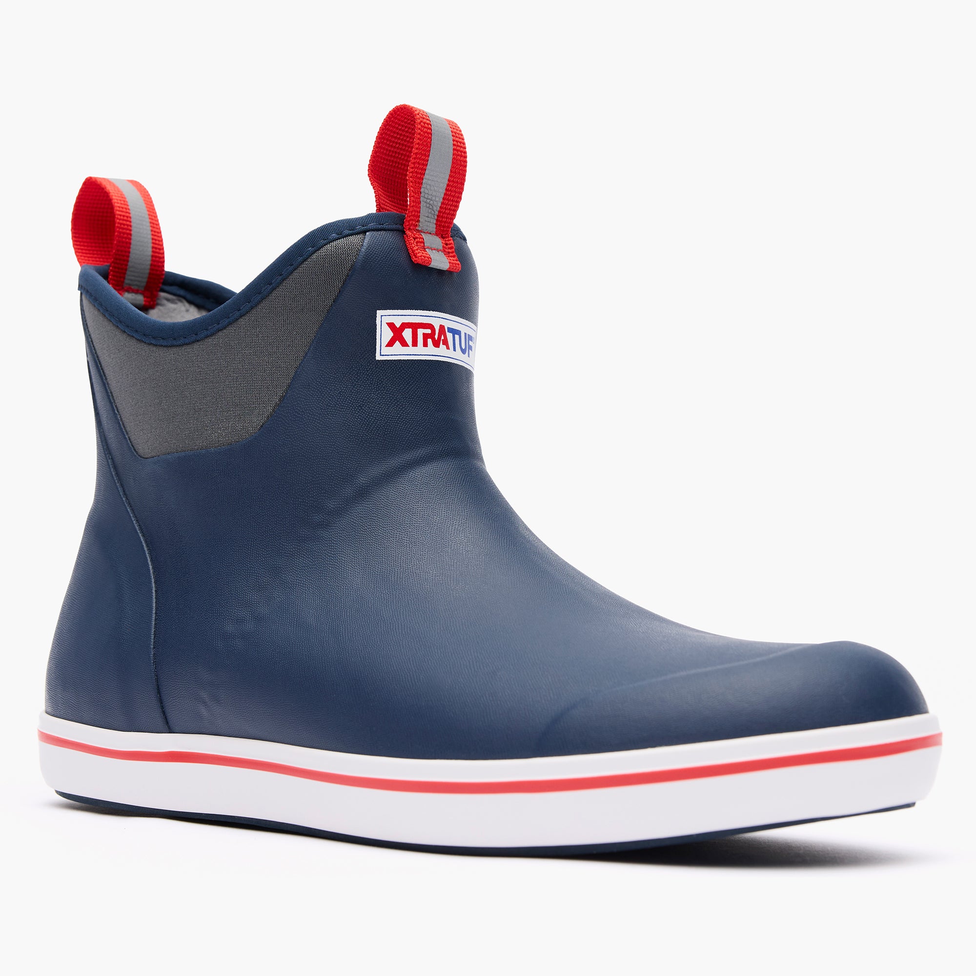 XTRATUF 防水レザーミッドカットブーツ ブラウン Men's Ankle Deck Boot – XTRATUF