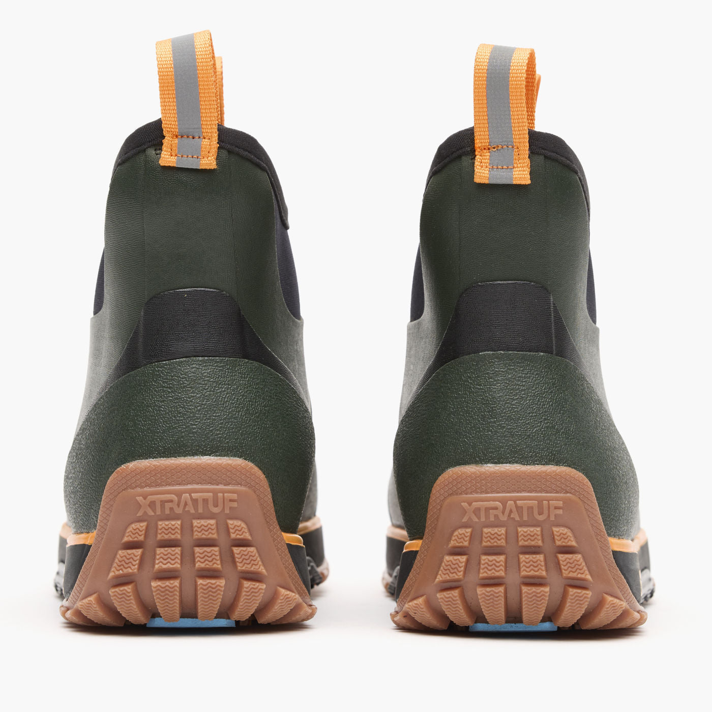 Men's Ice Fleece Lined Ankle Deck Boot - back
