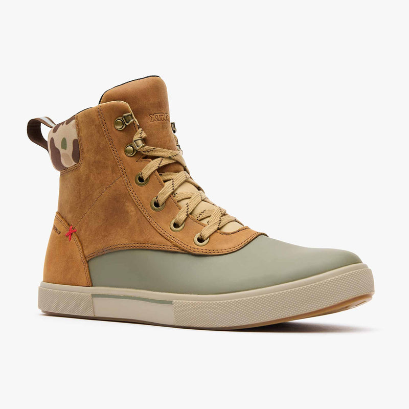 Men's 6 in Leather Lace Ankle Deck Boot - main