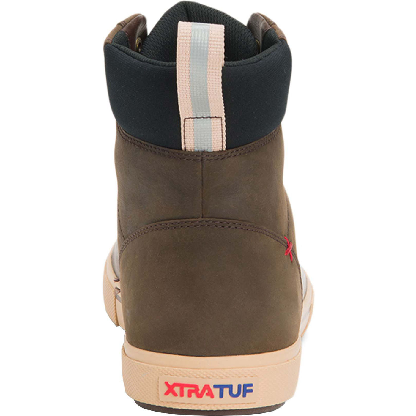 Men's 6 in Leather Lace Ankle Deck Boot - back