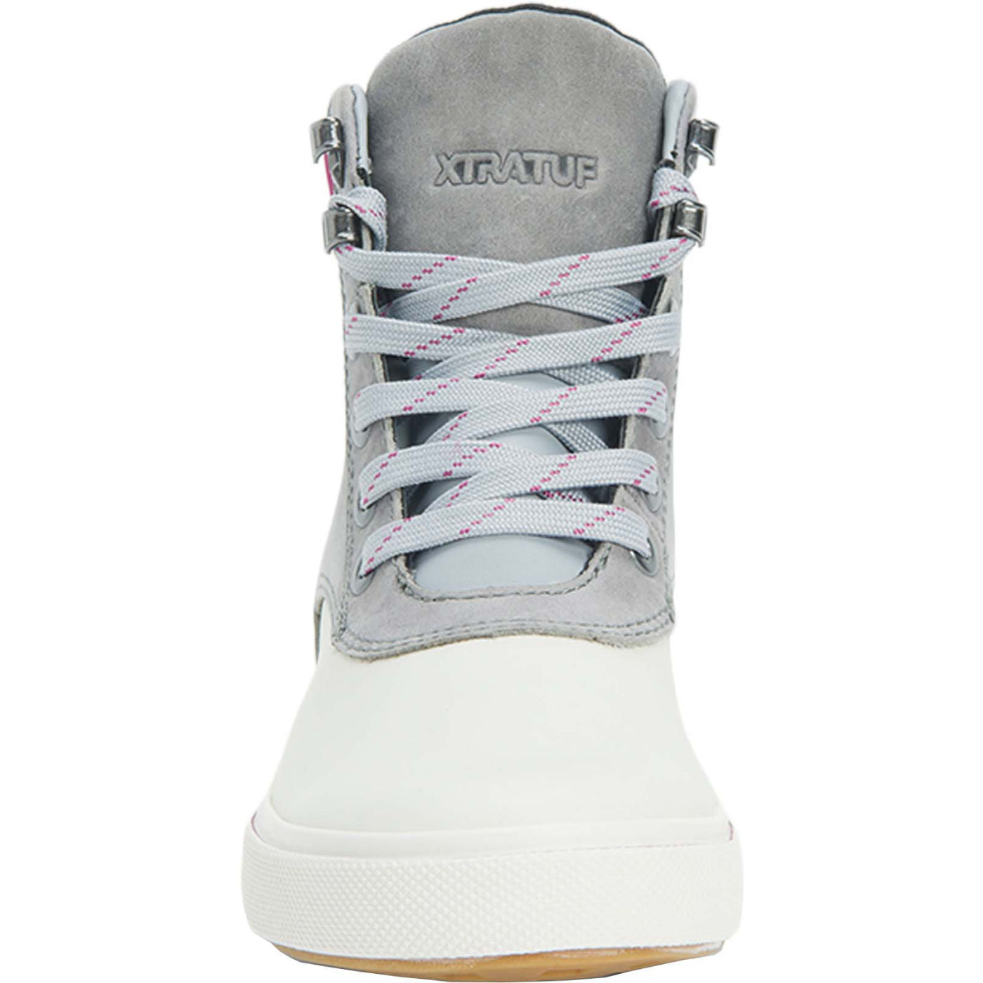 Women's 6 in Leather Lace Ankle Deck Boot - front