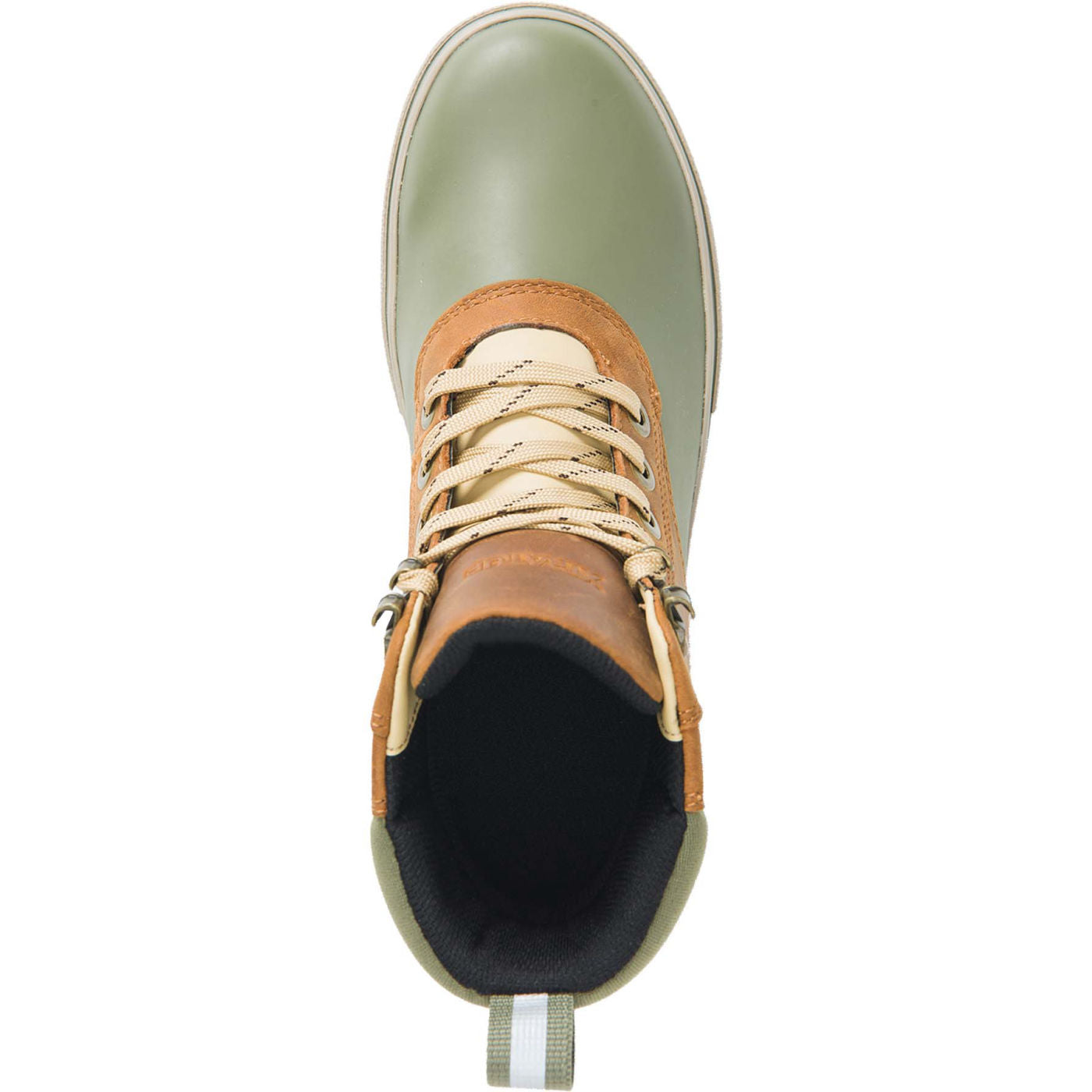 Women's 6 in Leather Lace Ankle Deck Boot - birdseye