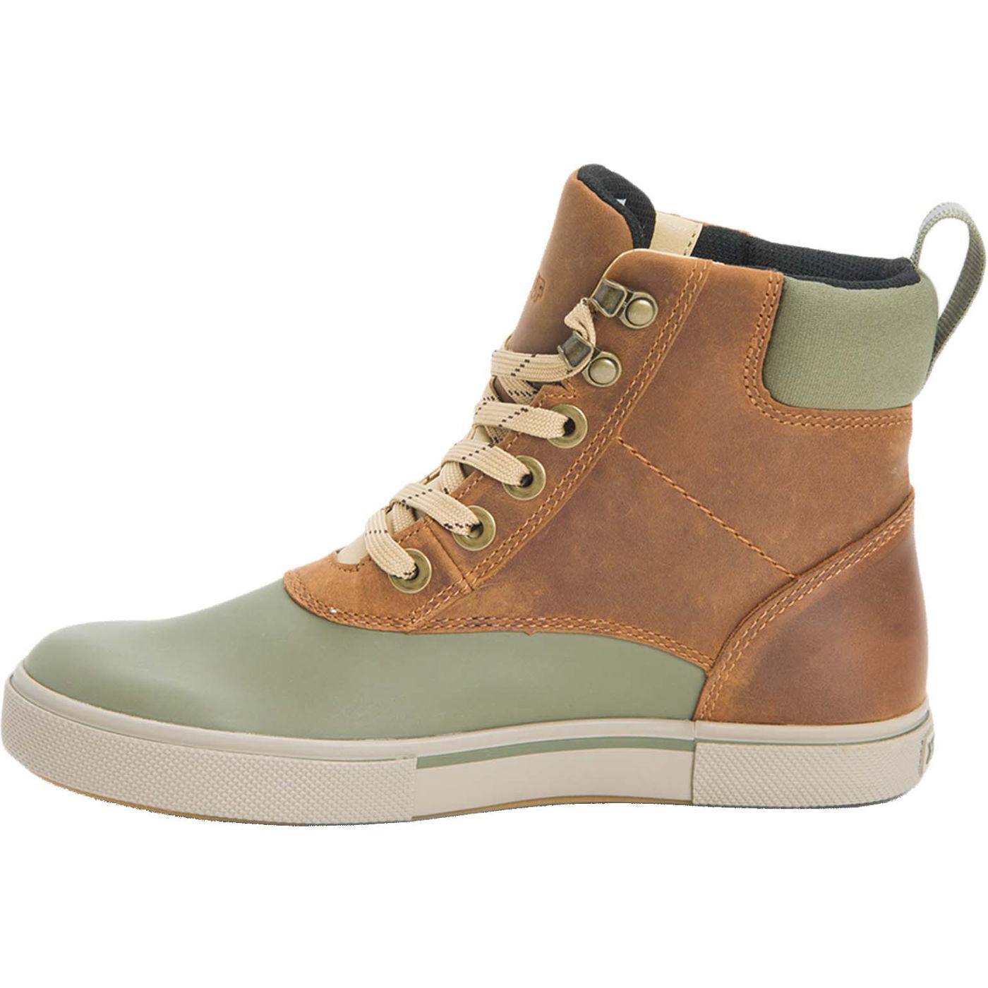 Women's 6 in Leather Lace Ankle Deck Boot - profile