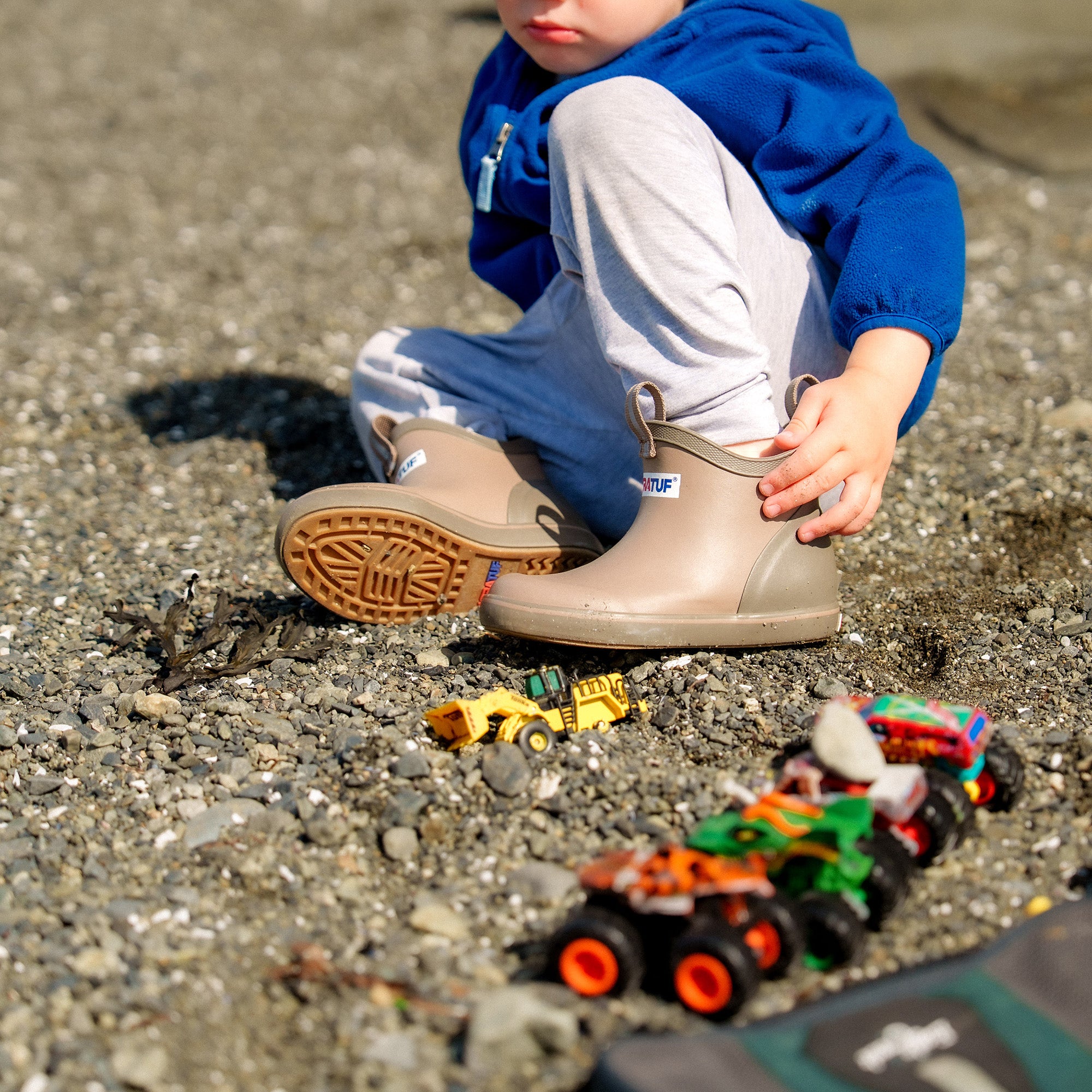 Big Kids Ankle Deck Boot