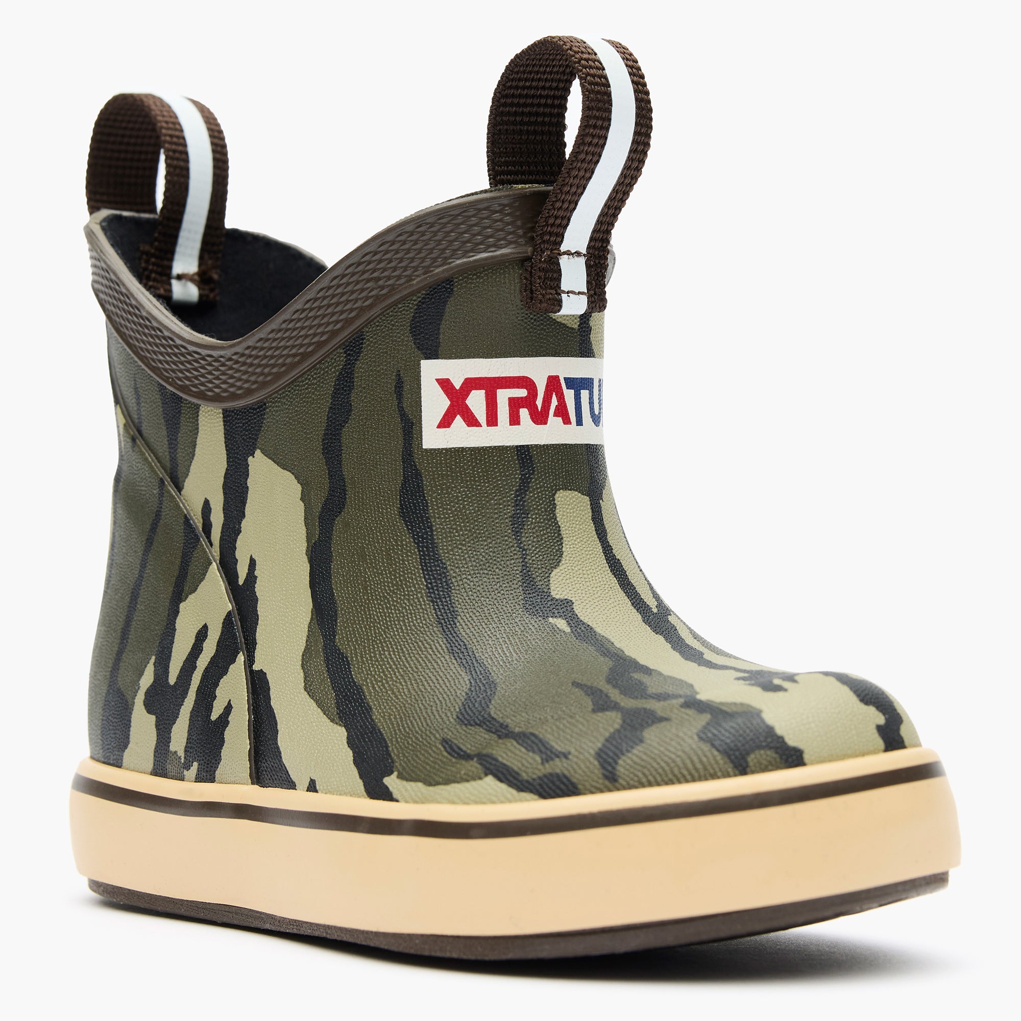 Kids' Mossy Oak® Bottomland Ankle Deck Boot – XTRATUF