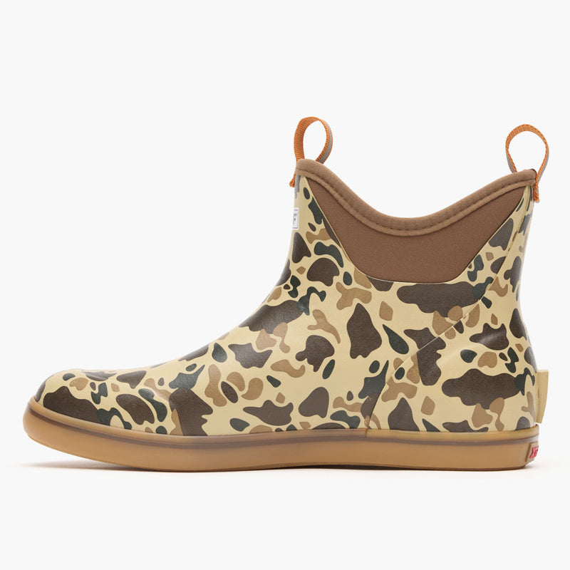 Men's 6 in Duck Camo Ankle Deck Boot - profile