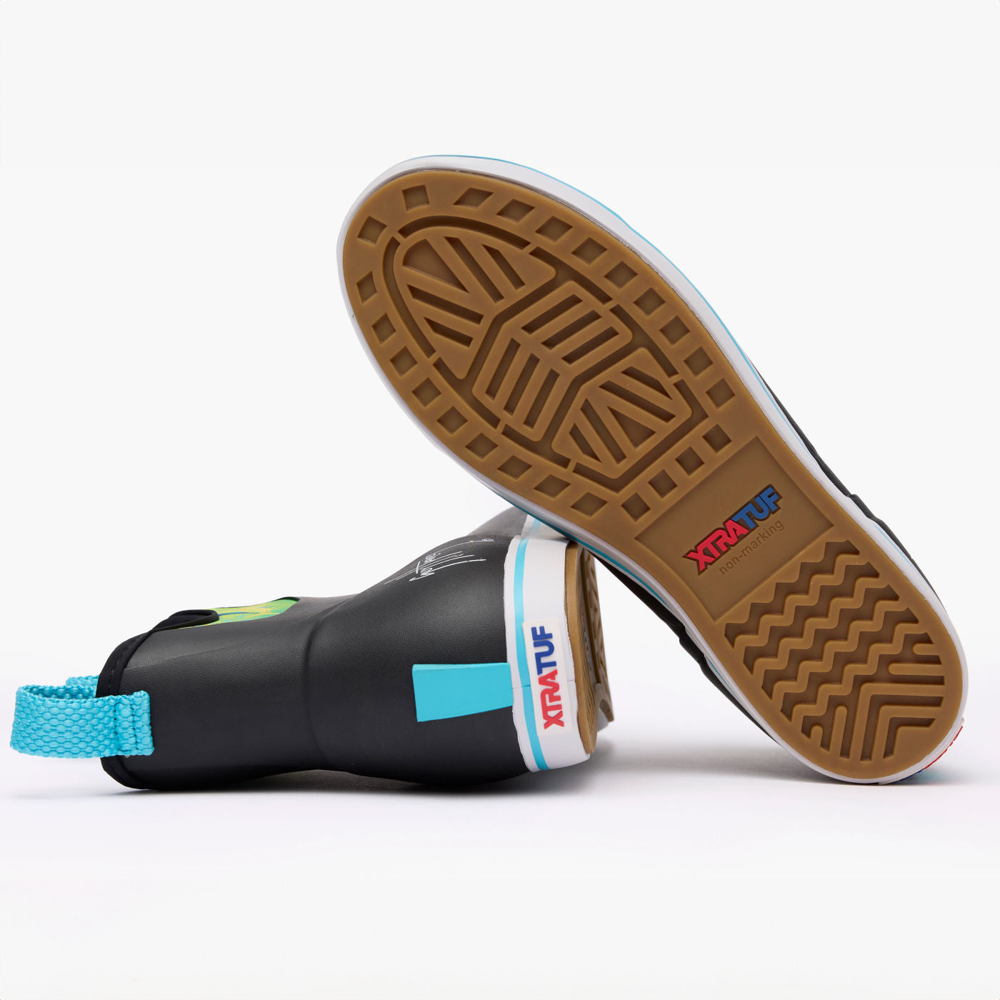 Men's 6 in Ankle Deck Boot Guy Harvey - outsole