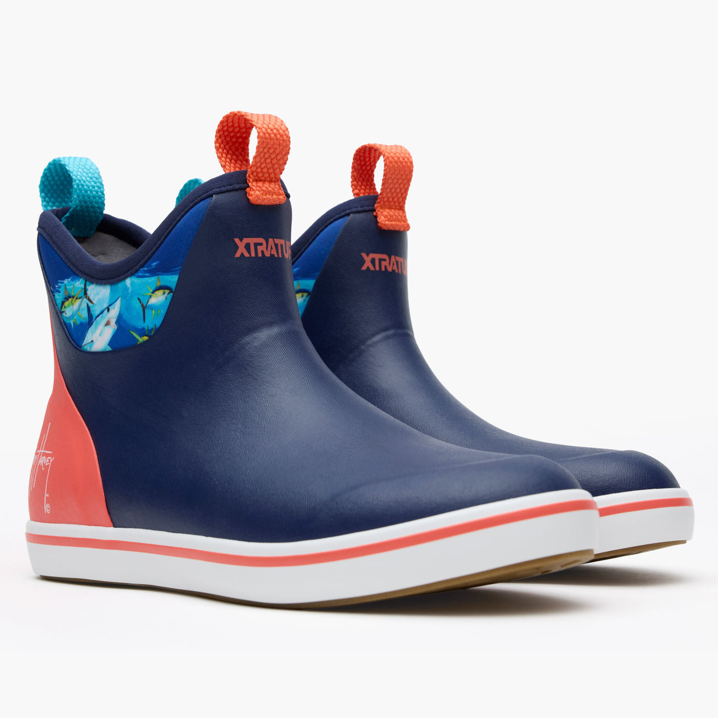 Men's 6 in Ankle Deck Boot Guy Harvey - 12