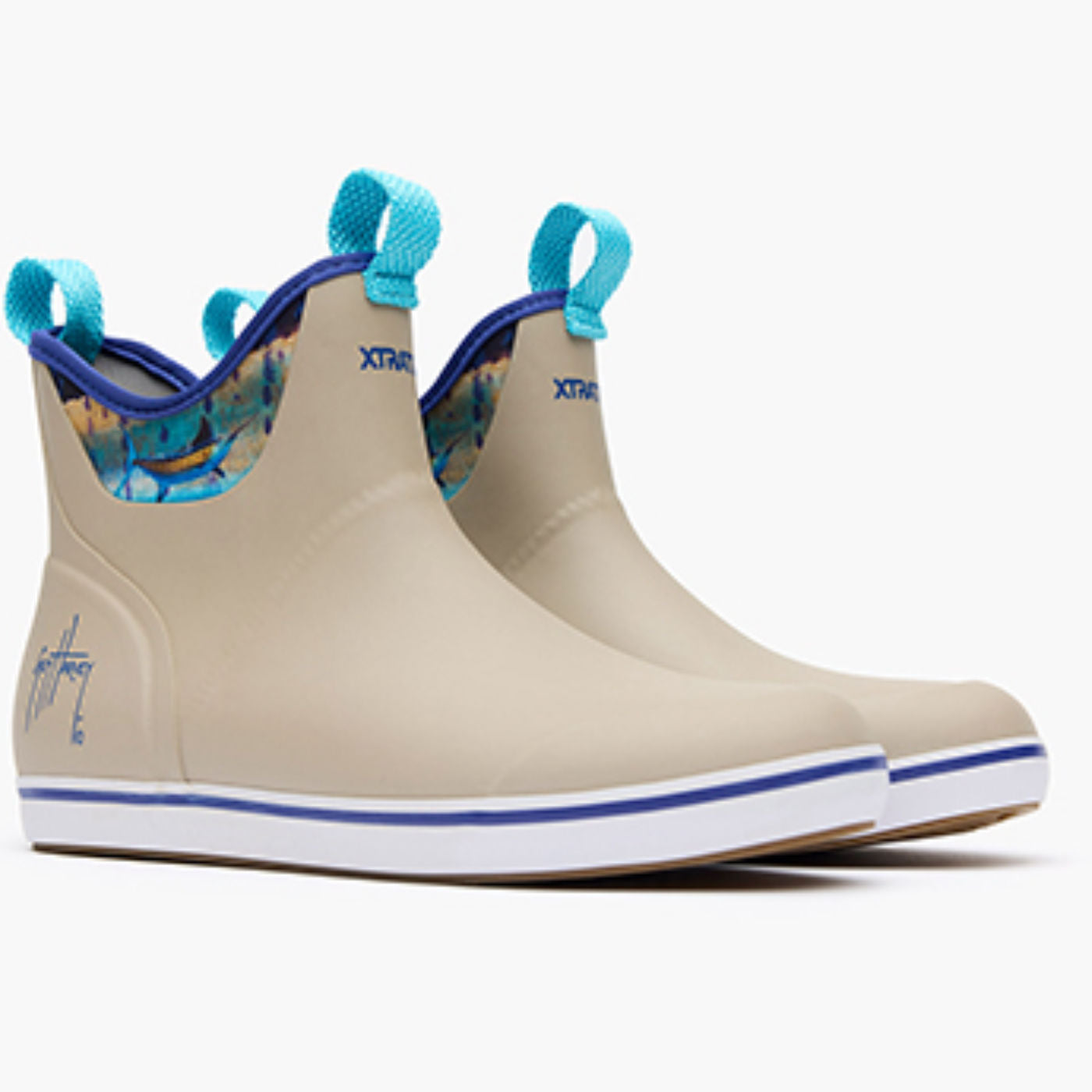 Men's 6 in Ankle Deck Boot Guy Harvey - 12