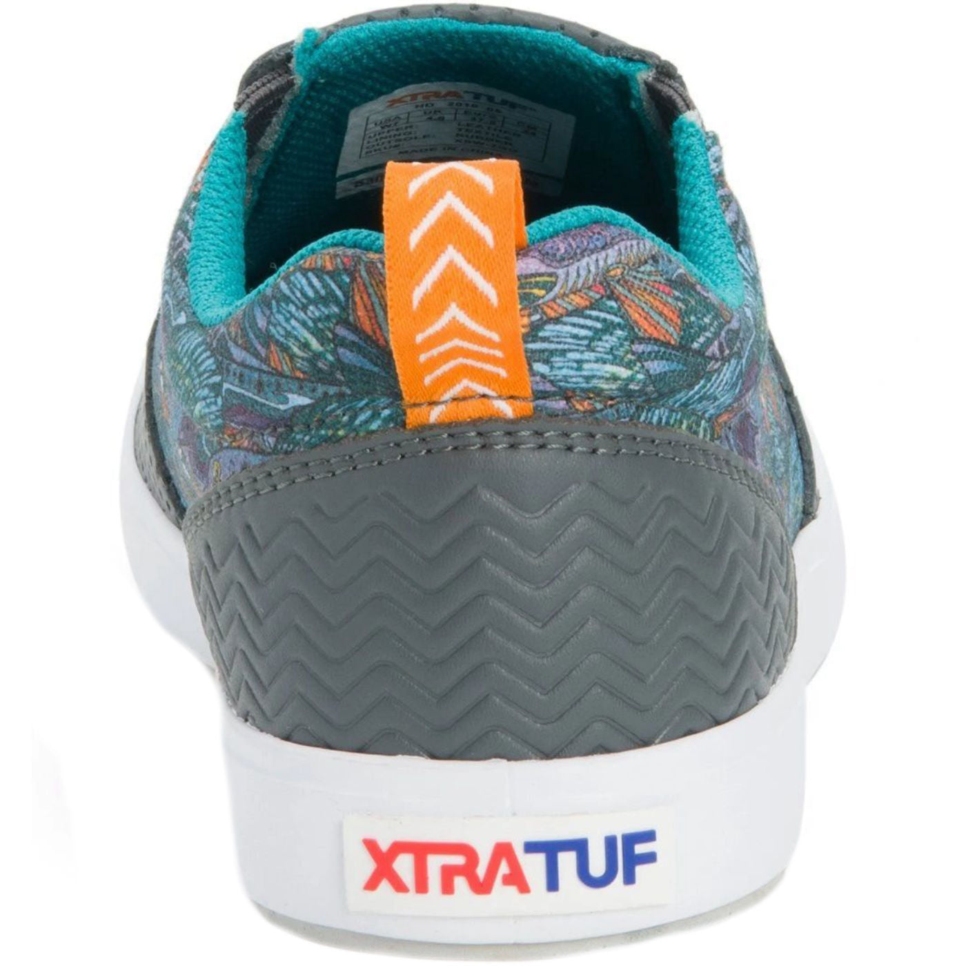 Women's Fishe®Wear Leather Sharkbyte Deck Shoe - back