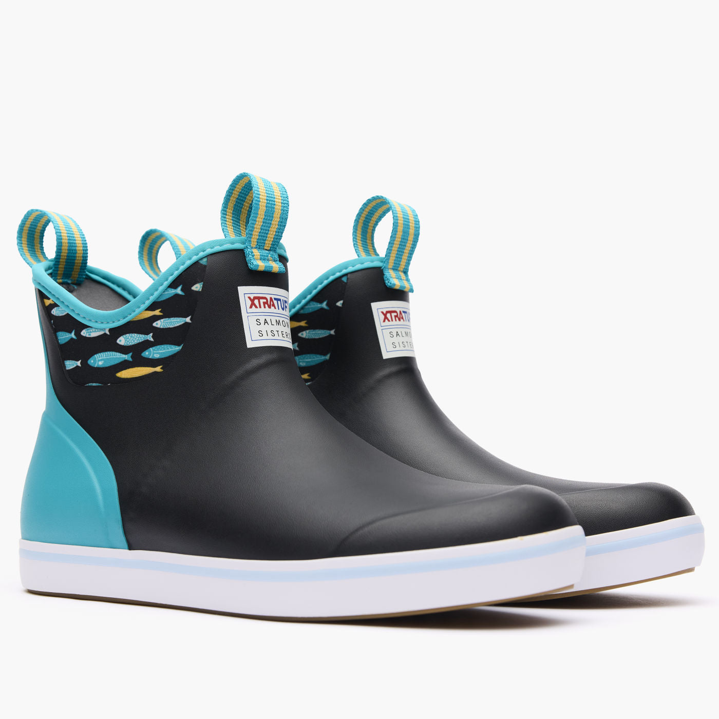 Women's Salmon Sisters 6 in Ankle Deck Boot - 12