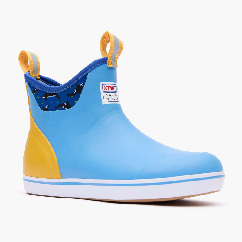 Women's Salmon Sisters 6 in Ankle Deck Boot - main