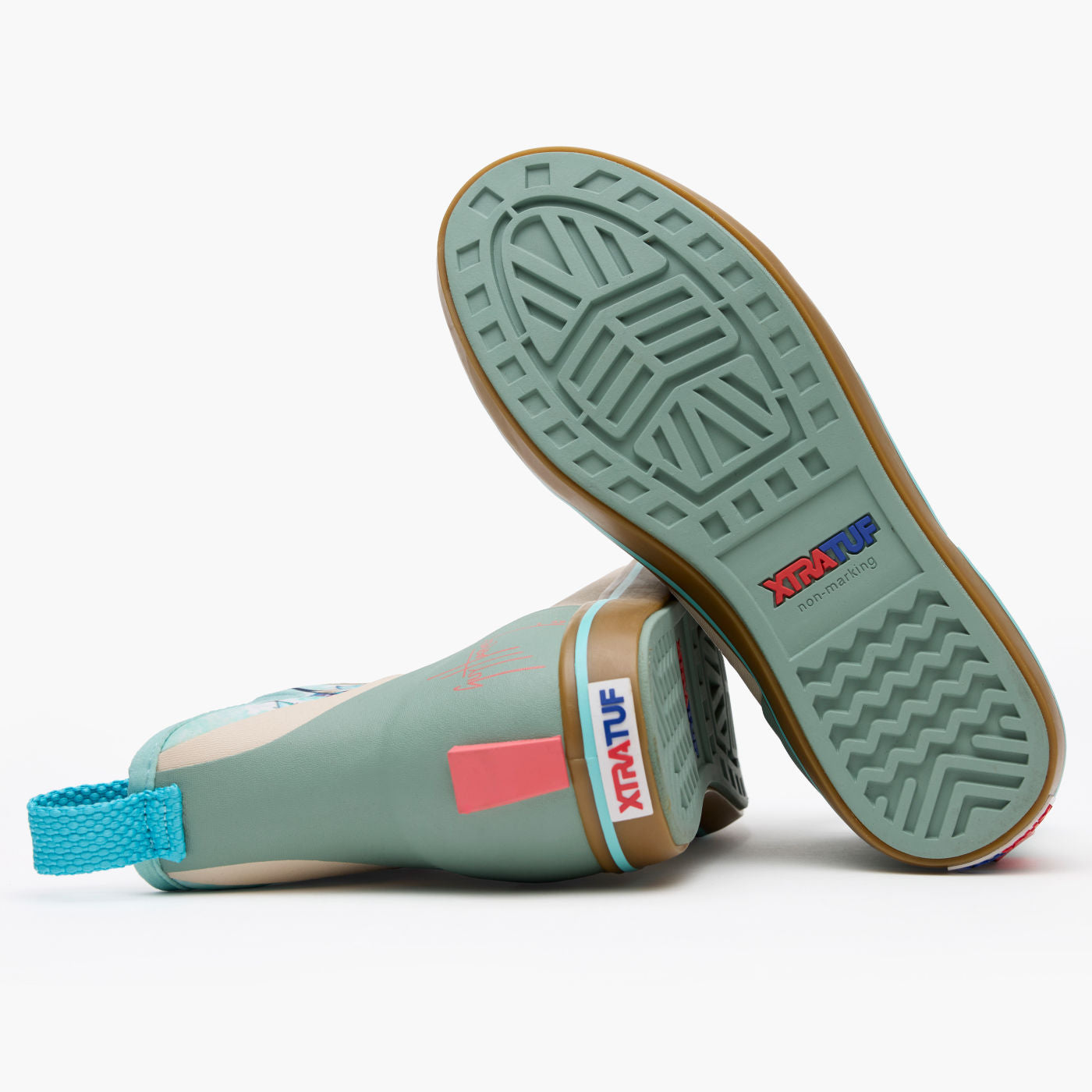 Women's 6 in Ankle Deck Boot Guy Harvey - outsole