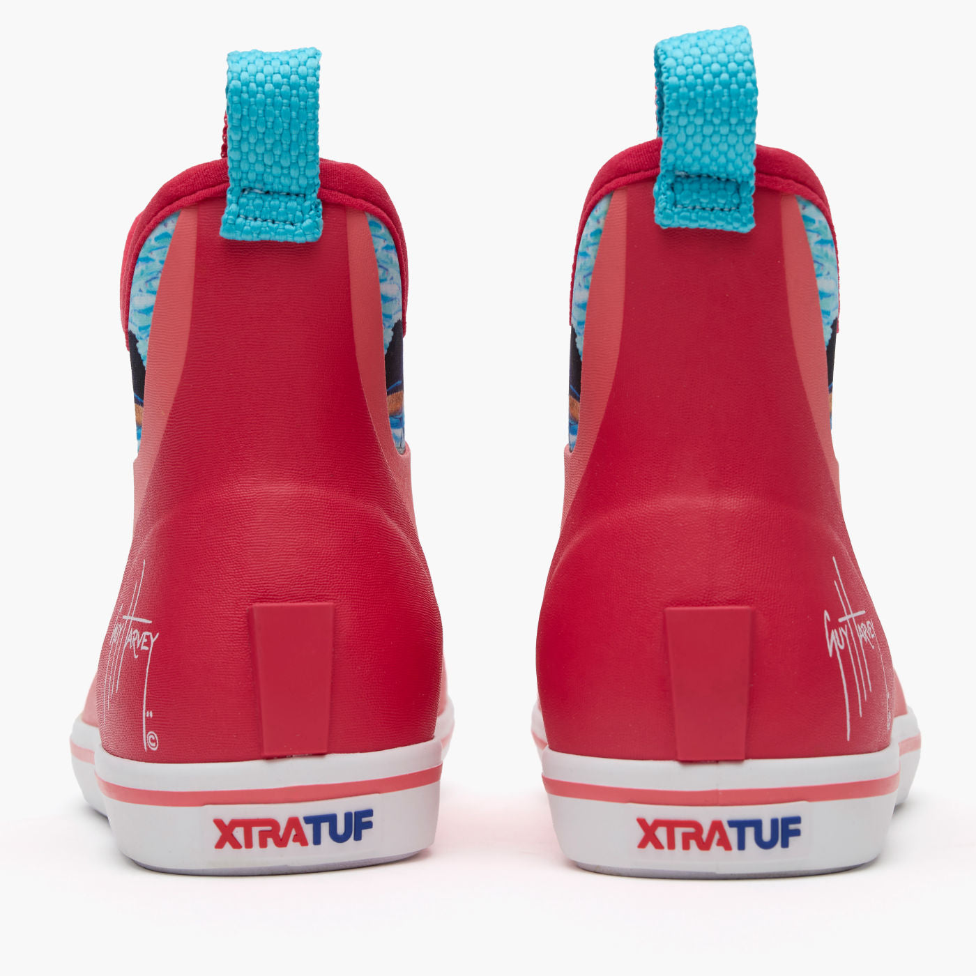 Women's 6 in Ankle Deck Boot Guy Harvey - back