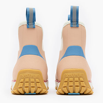 Women's Ice Fleece Lined Ankle Deck Boot - back