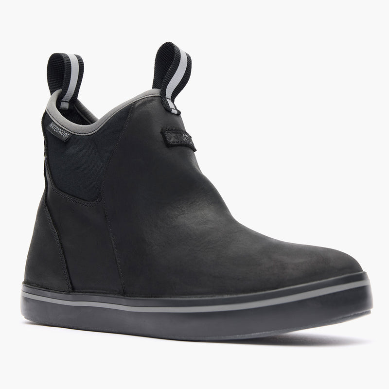 Women's Leather 6 in Ankle Deck Boot - main