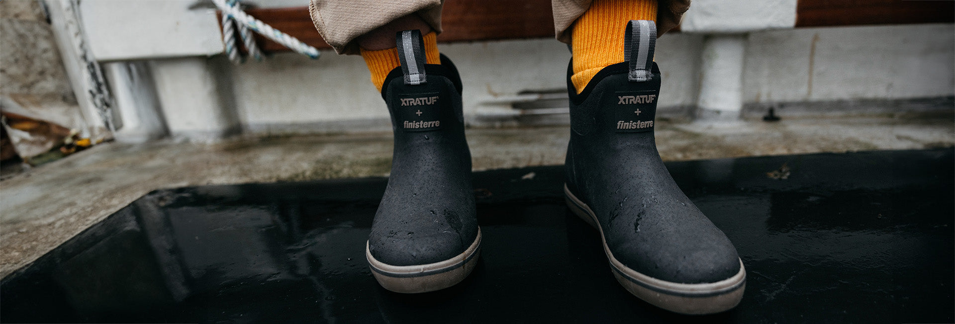 Finisterre + XTRATUF Ankle Deck Boot