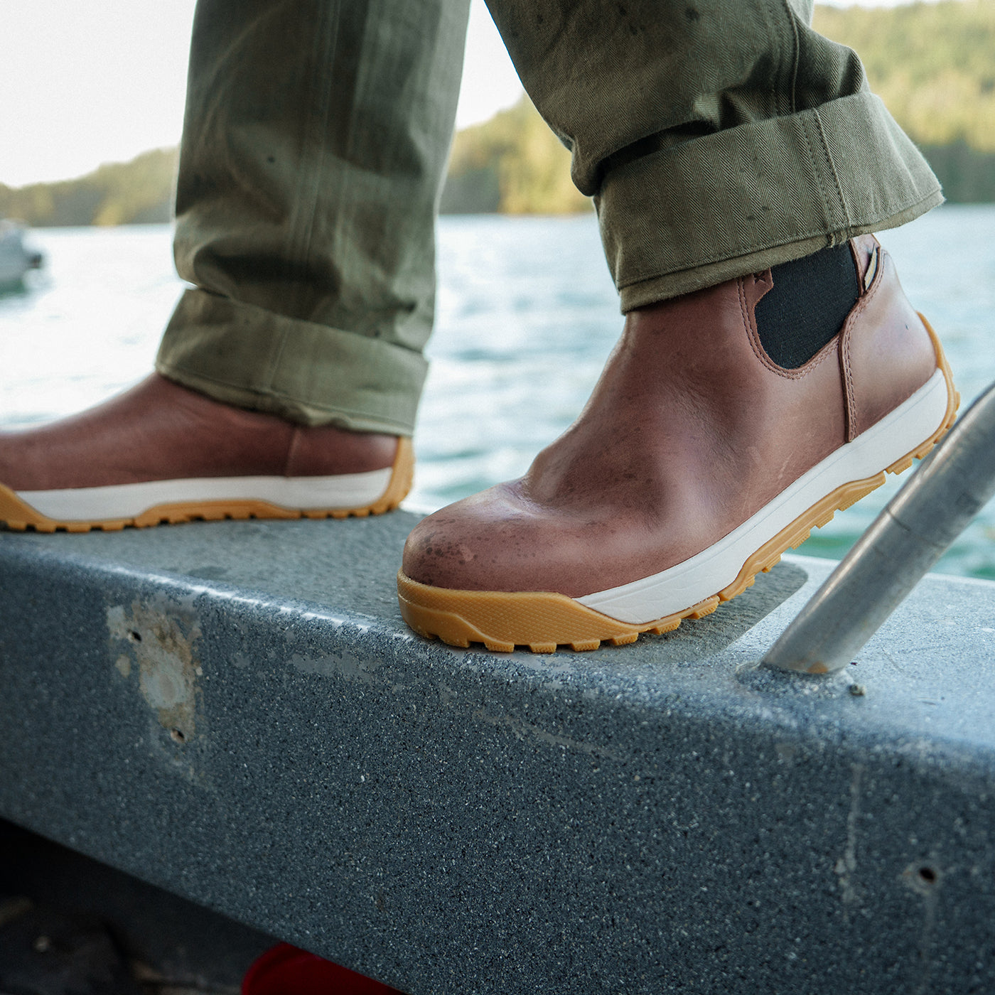 Men's Leather Ankle Deck Boot – XTRATUF