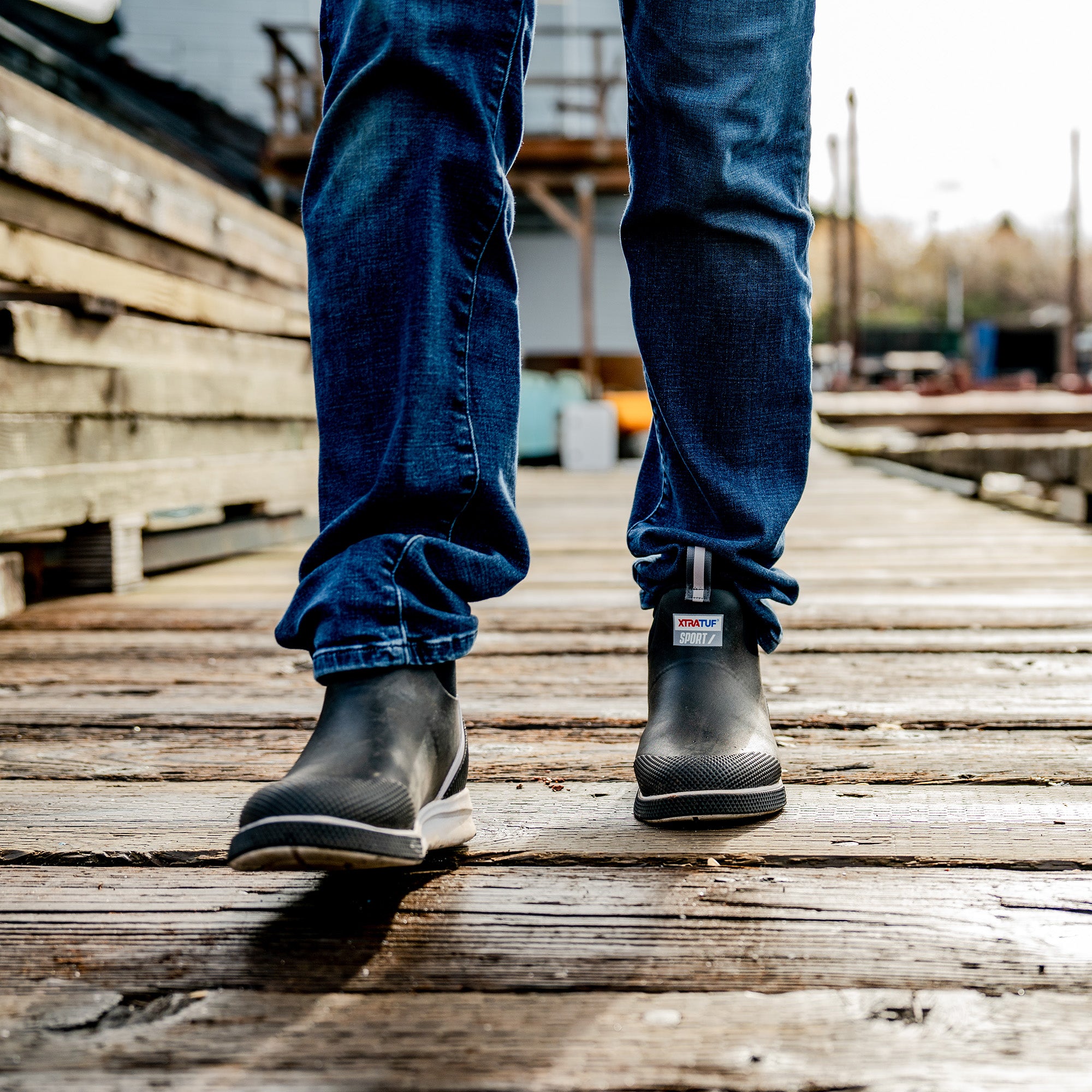 Men's 6 IN Ankle Deck Boot Sport
