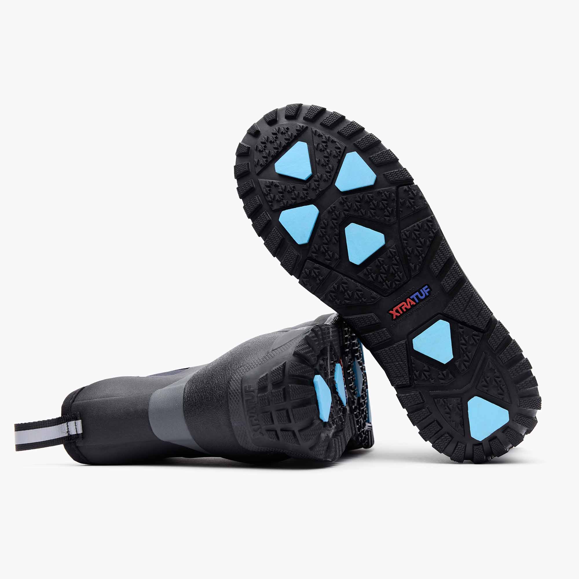 Men's Ice Fleece Lined Ankle Deck Boot - outsole