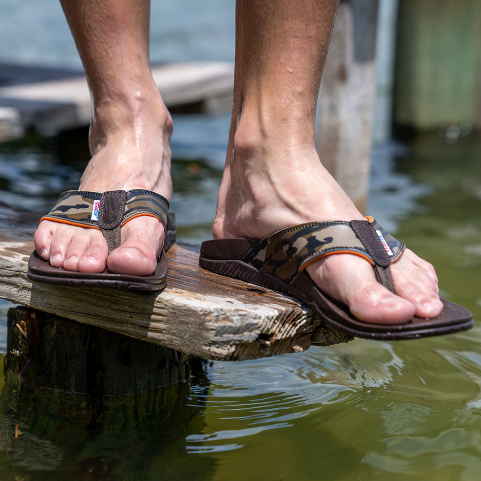 Men's Mossy Oak Bottomland Auna Sandal - lifestyle