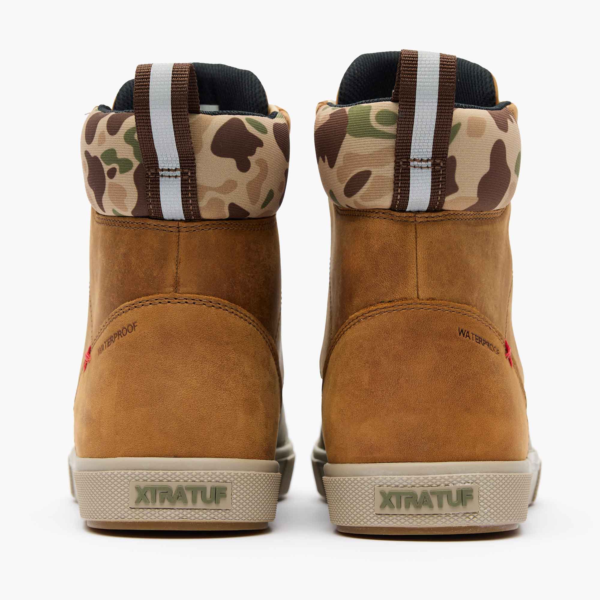 タラコbotページ Men's Leather Lace Ankle Deck Boot – XTRATUF