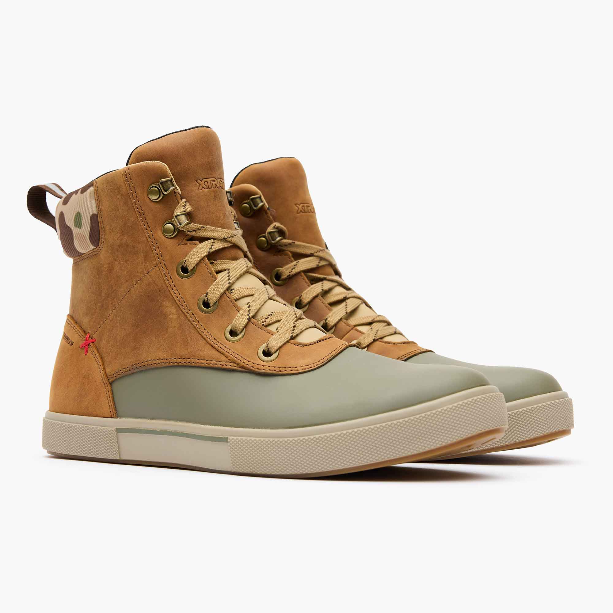 タラコbotページ Men's Leather Lace Ankle Deck Boot – XTRATUF