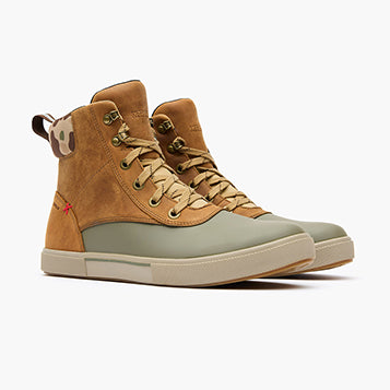 Men's 6 in Leather Lace Ankle Deck Boot - hero2