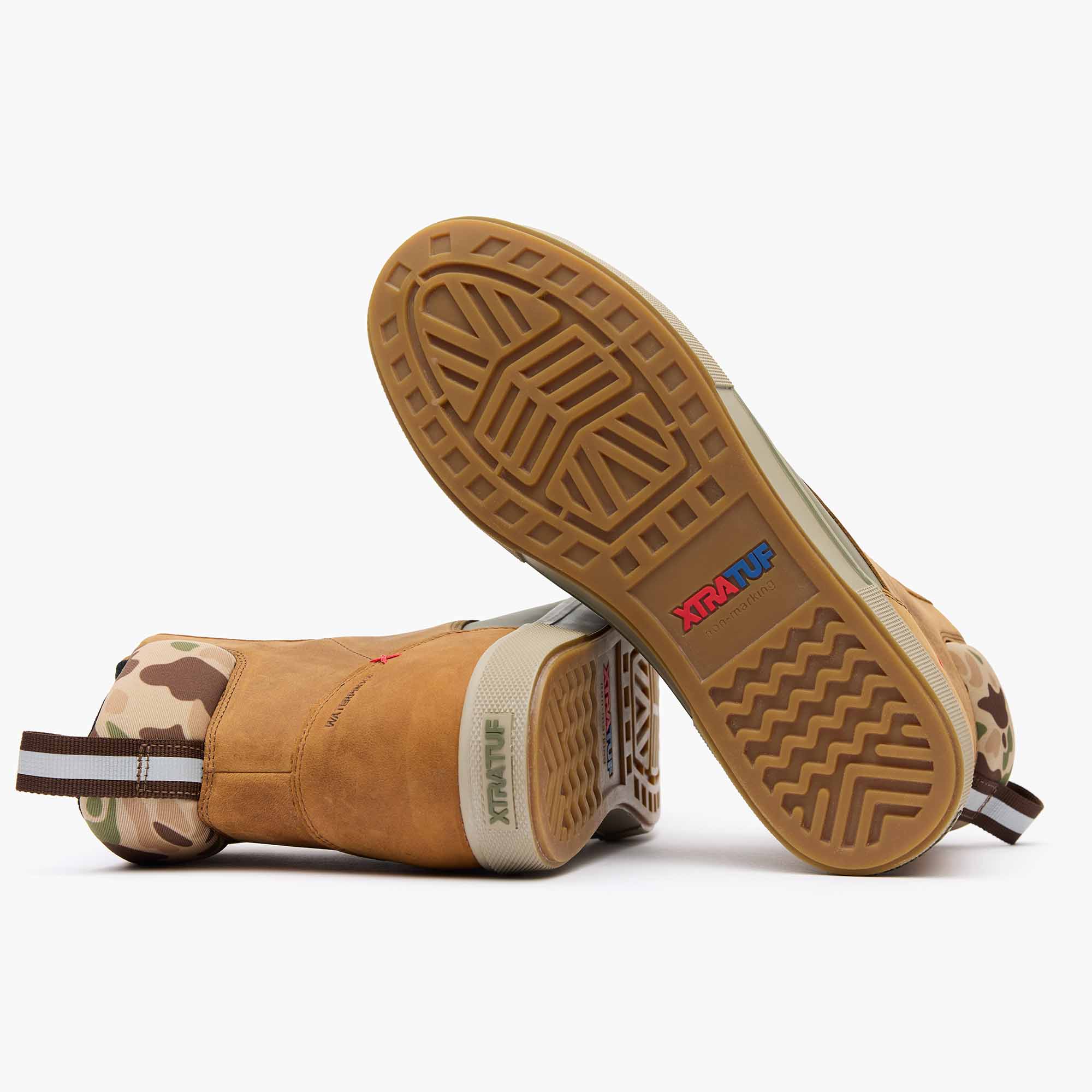タラコbotページ Men's Leather Lace Ankle Deck Boot – XTRATUF