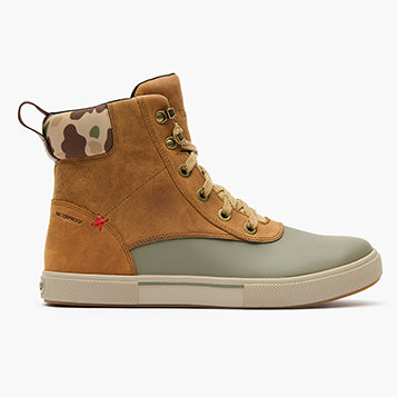 Men's 6 in Leather Lace Ankle Deck Boot - profile