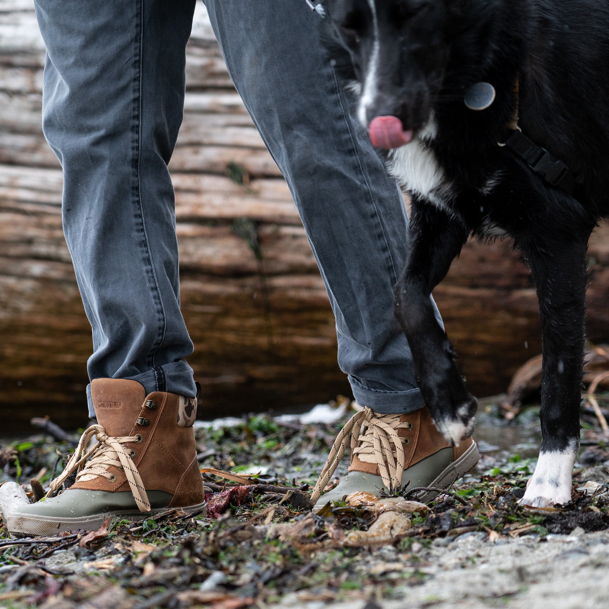 Men's Leather Lace Ankle Deck Boot – XTRATUF
