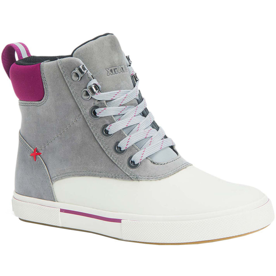 Women's 6 in Leather Lace Ankle Deck Boot - main