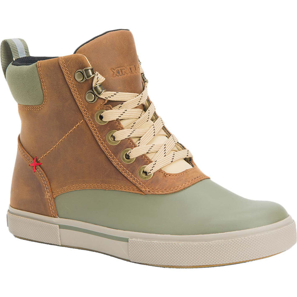 Women's 6 in Leather Lace Ankle Deck Boot - main