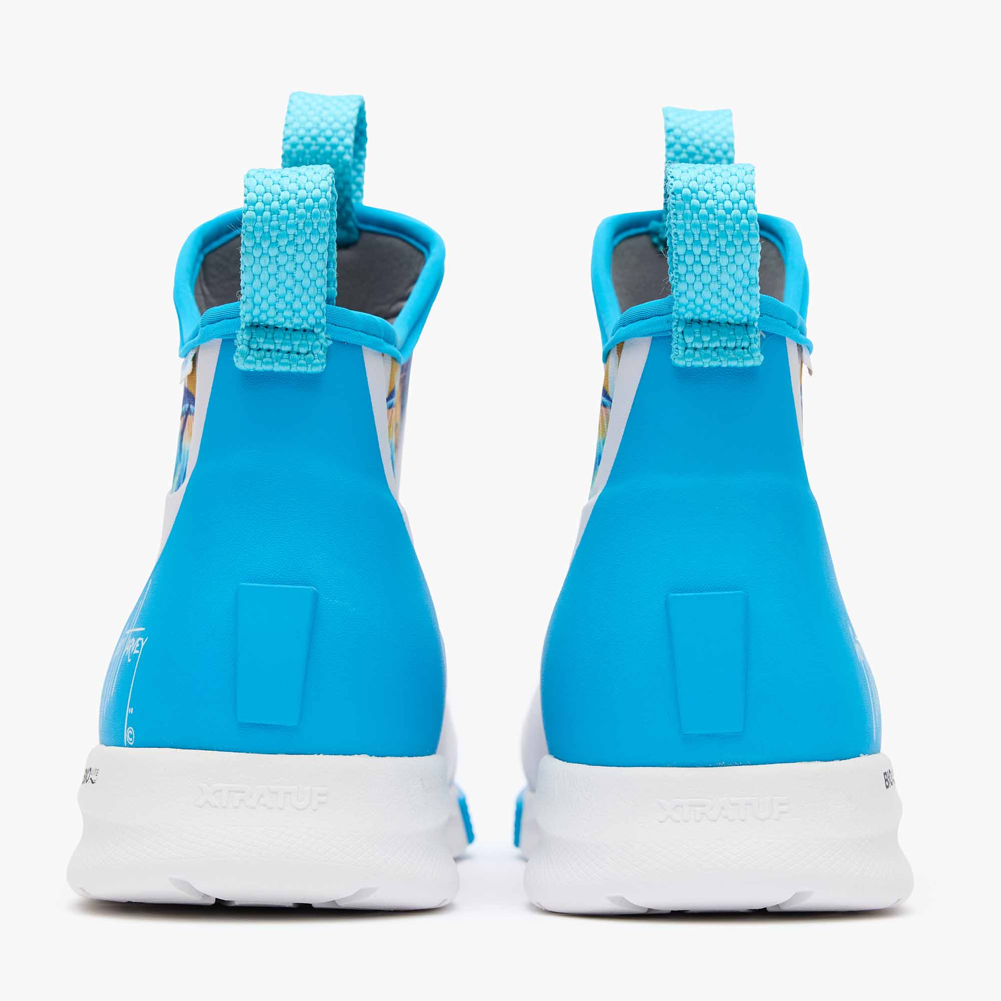 Men's 6 in Ankle Deck Boot Sport Guy Harvey - back