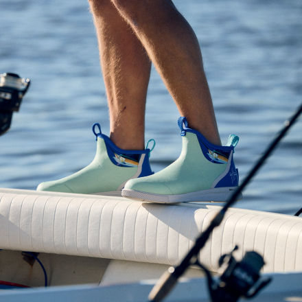 Men's 6 in Ankle Deck Boot Sport Guy Harvey