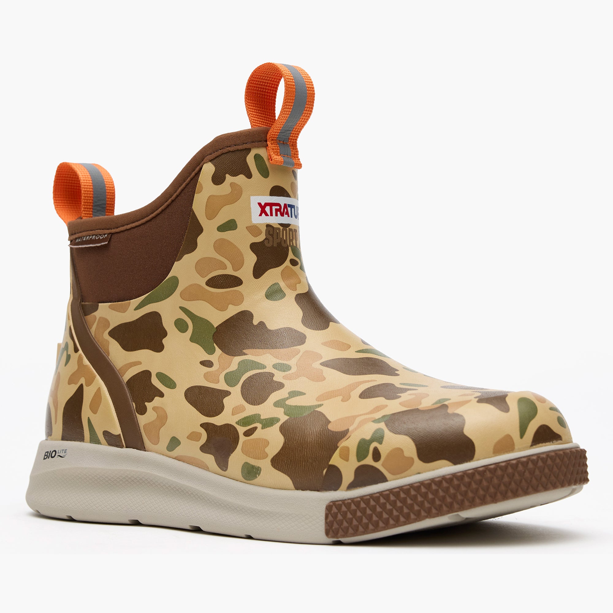【AAKE】FOUR TUCK CAMO PT Women's 6 in Ankle Deck Boot – XTRATUF