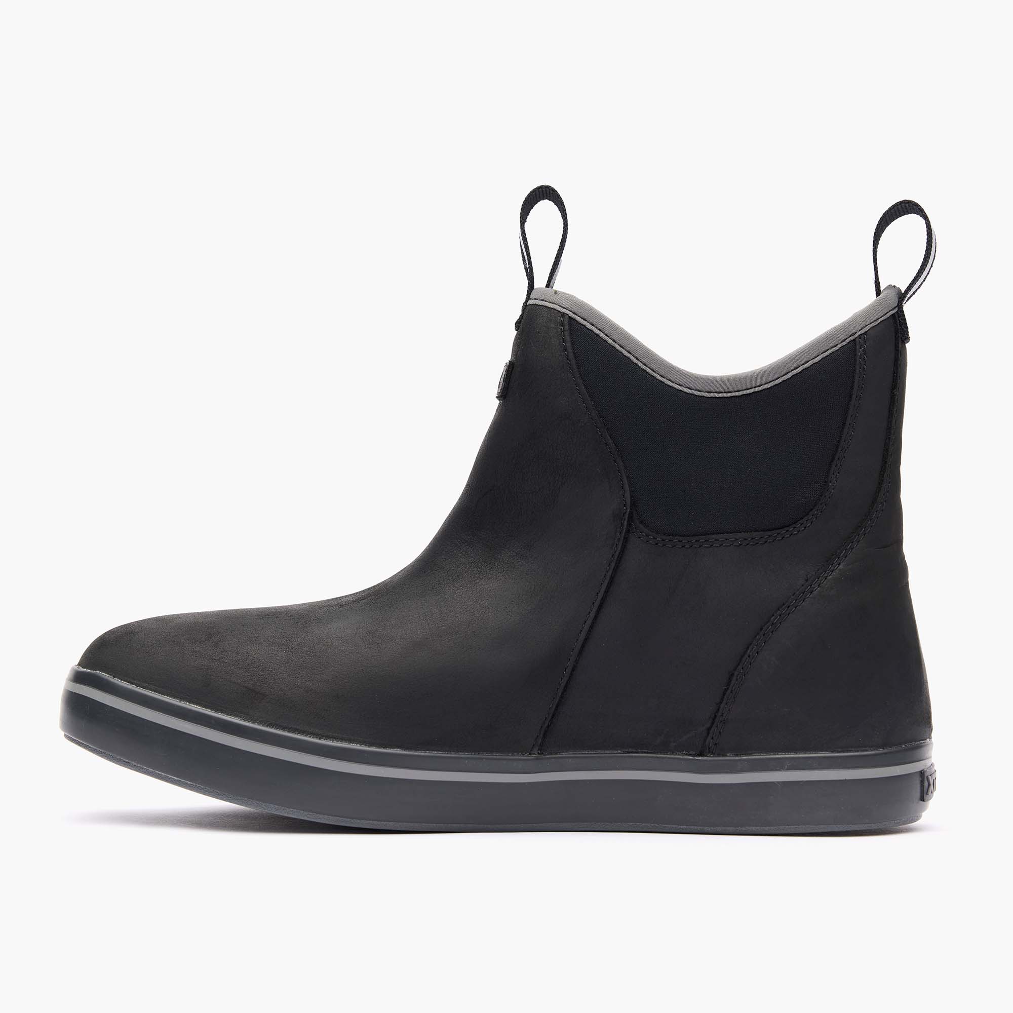 Men's Leather 6 in Ankle Deck Boot - profile