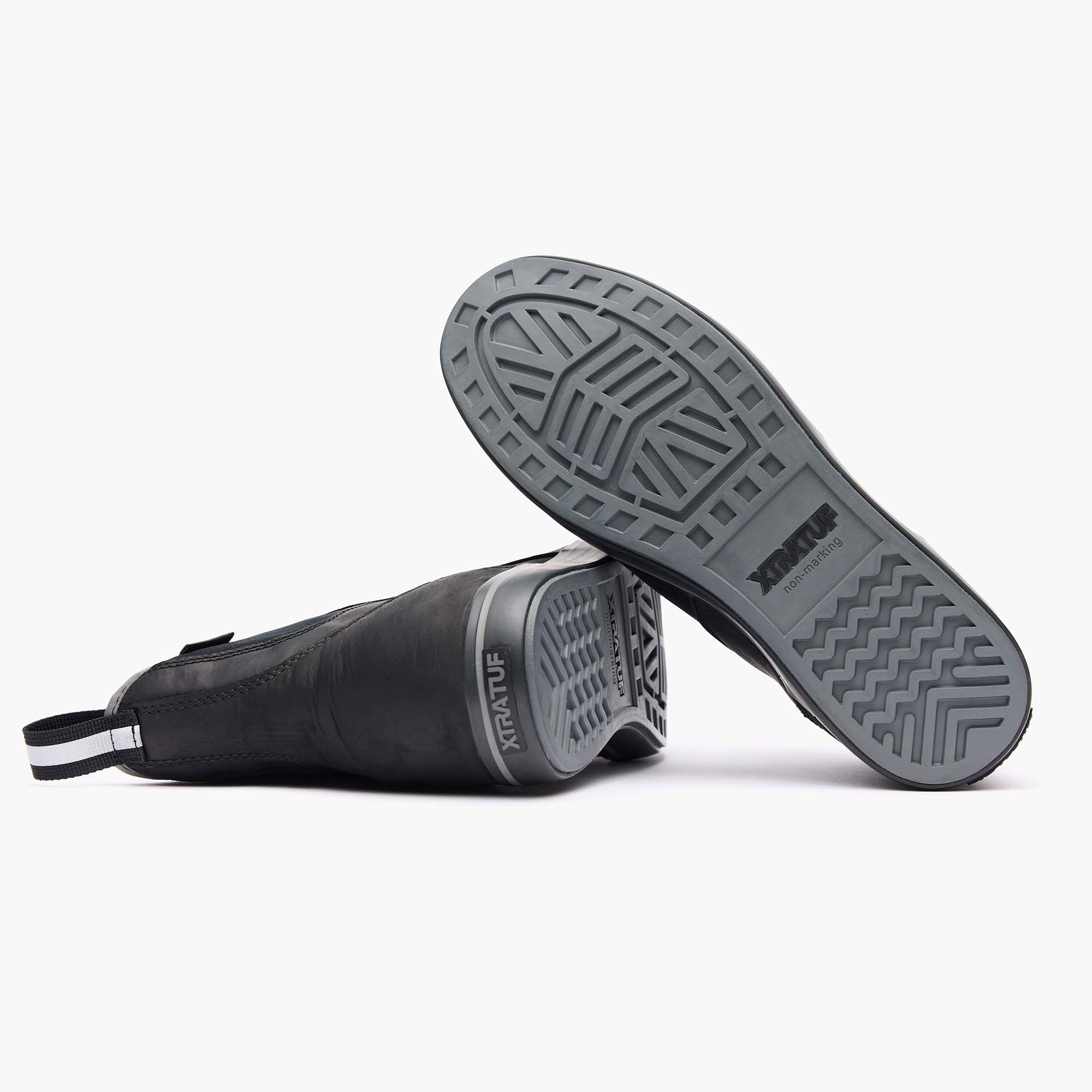 Men's Leather 6 in Ankle Deck Boot - outsole