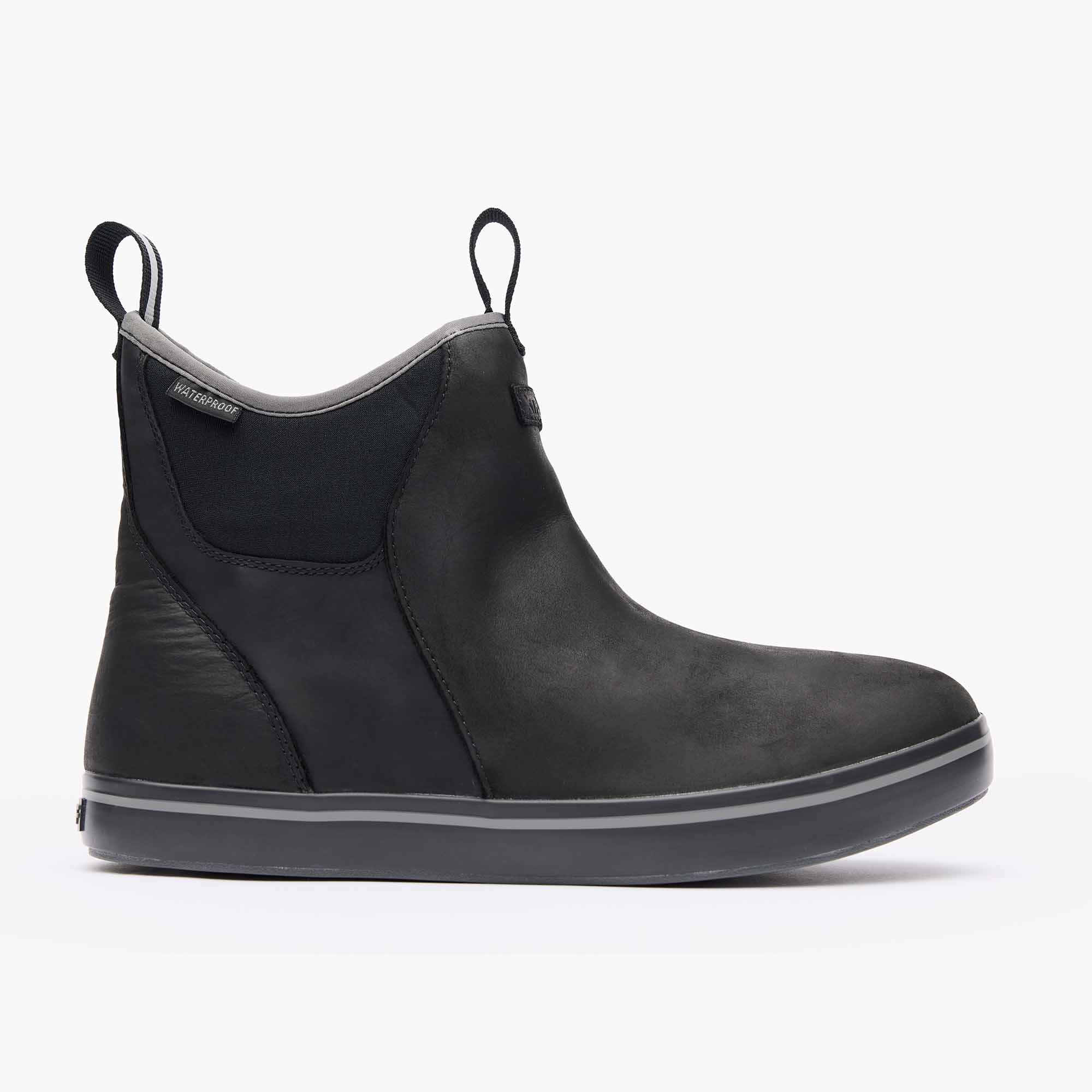 Men's Leather 6 in Ankle Deck Boot - profile