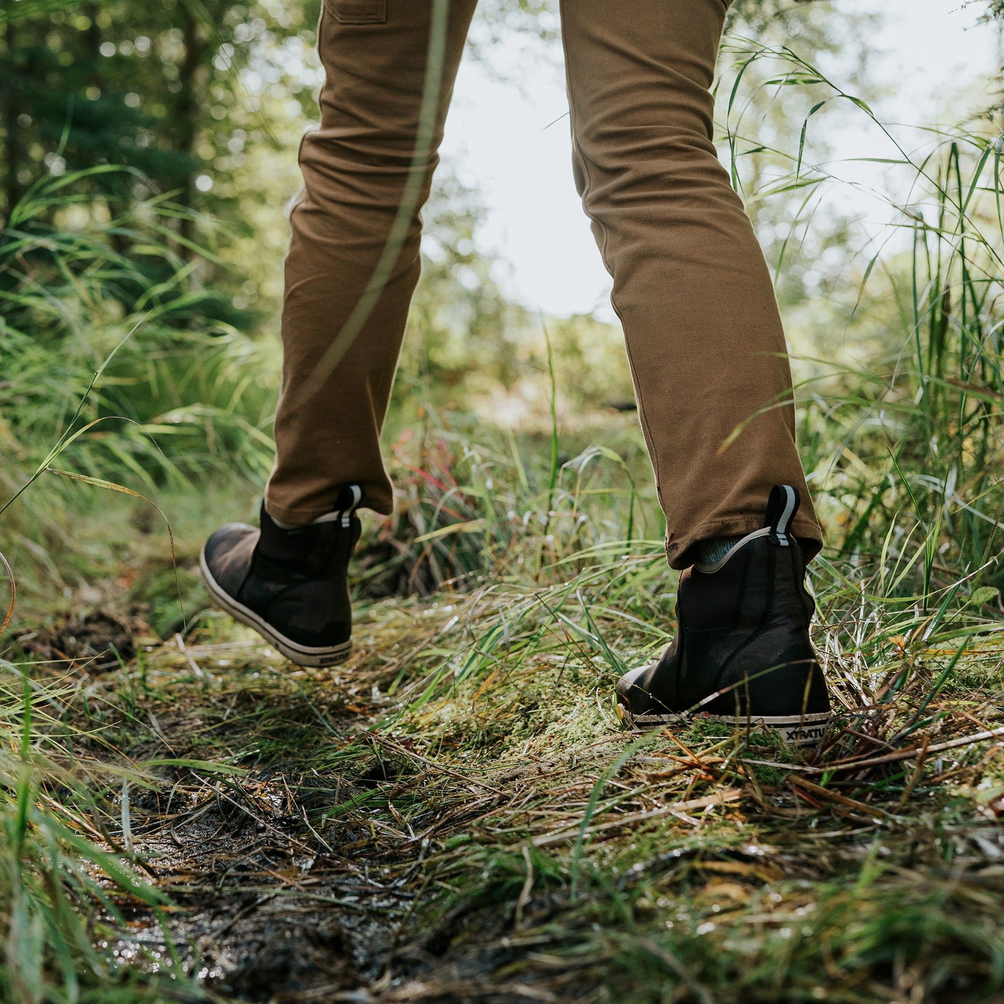 Men's 6 in Leather Ankle Deck Boot