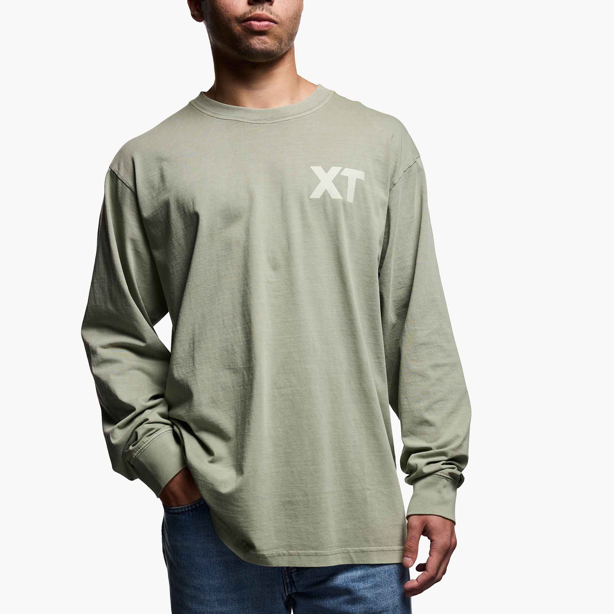 Men's Long Sleeve Tee - back