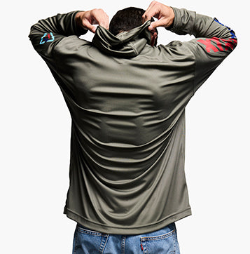 Unisex Long Sleeve Hoodie - back