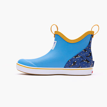 Kids' Salmon Sisters Ankle Deck Boot - profile