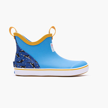 Kids' Salmon Sisters Ankle Deck Boot - profile