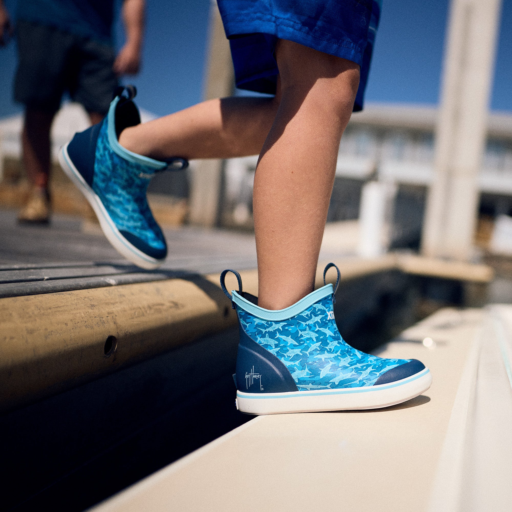 Big Kids Ankle Deck Boot Guy Harvey – XTRATUF