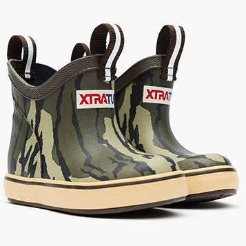 Kids' Mossy Oak® Bottomland Ankle Deck Boot - hero2