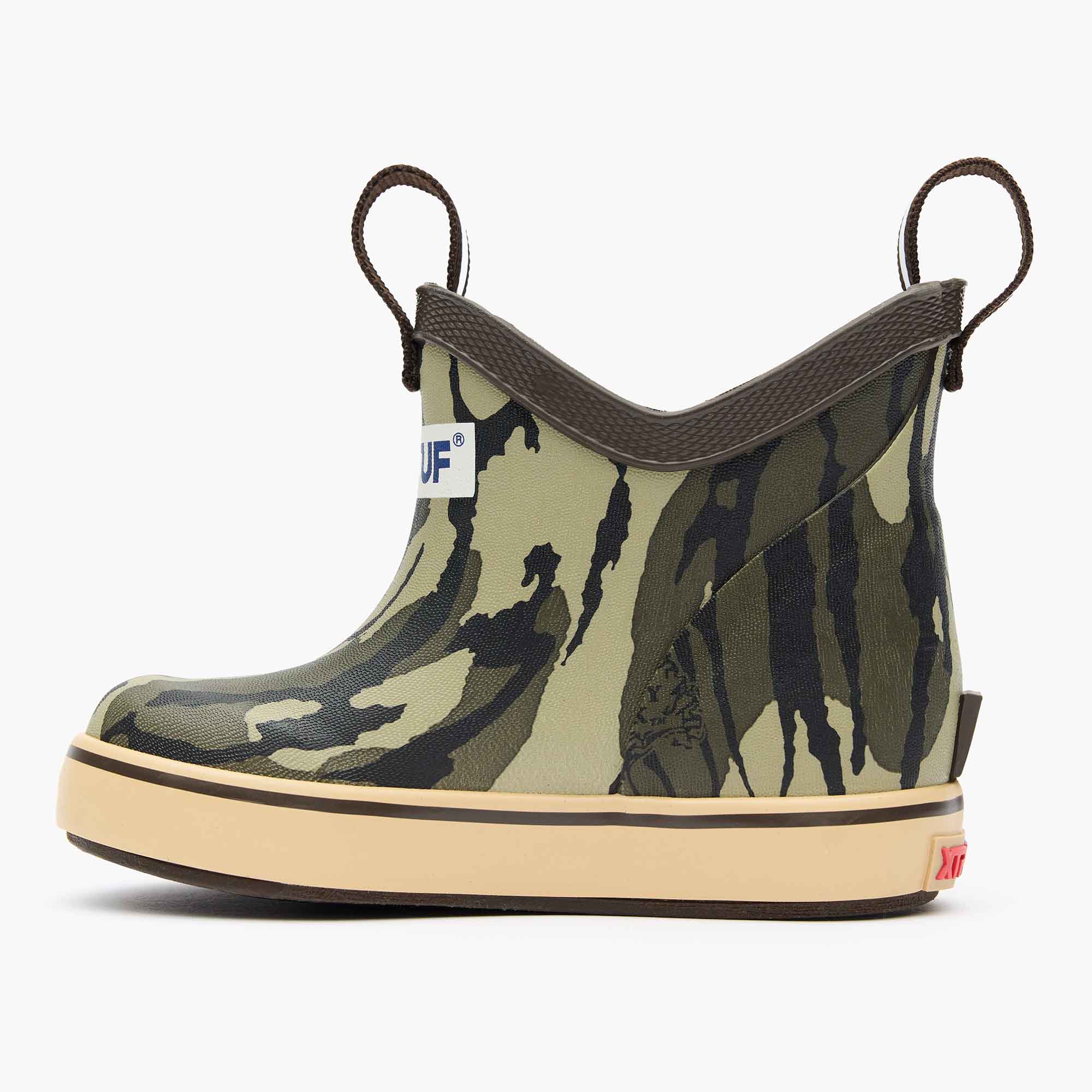 Kids' Mossy Oak® Bottomland Ankle Deck Boot – XTRATUF