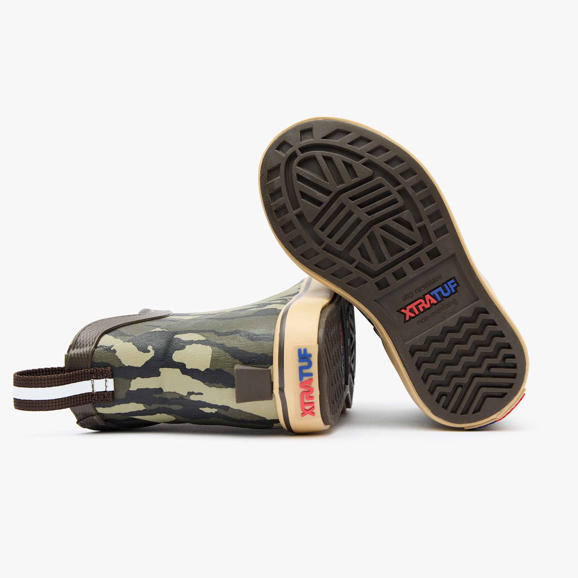 Kids' Mossy Oak® Bottomland Ankle Deck Boot – XTRATUF
