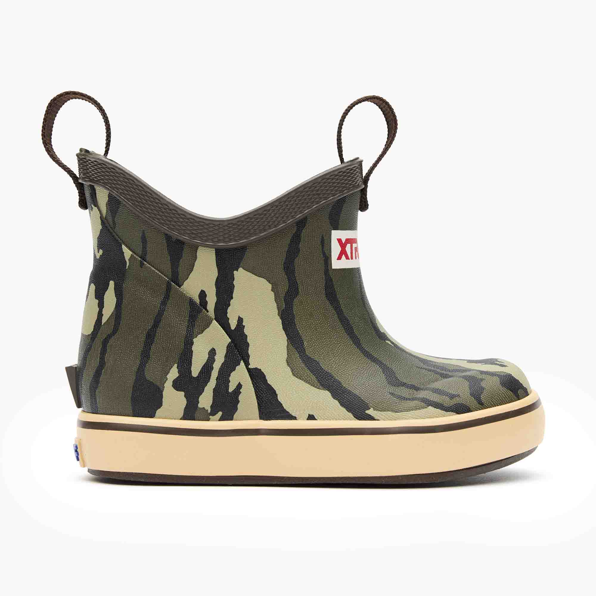 Kids' Mossy Oak® Bottomland Ankle Deck Boot - profile