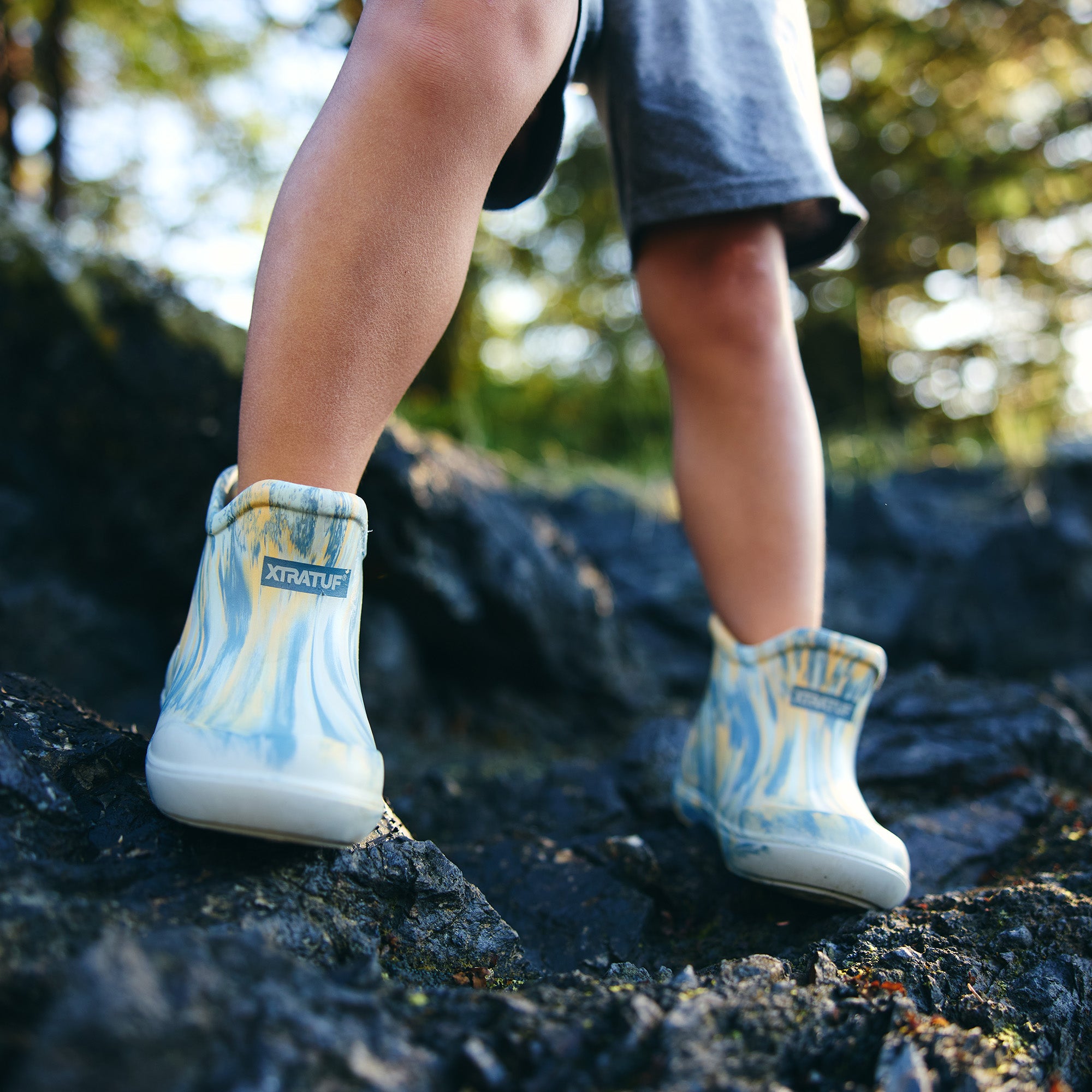 TUFS Little Kids Ankle Deck Boot